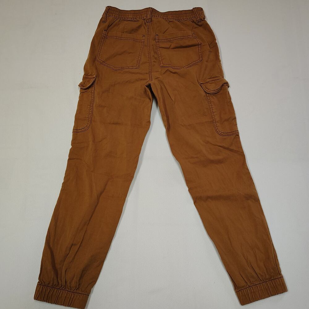 SO High Rise Cargo Jogger Pants Women’s Size 3 Brown Elastic Ankle Casual